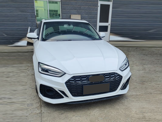 RS5 Body Kits For Audi 2008-2016 A5 Upgrade To 2020+ RS5 Front Car Bumper Car Grill Hood Headlights