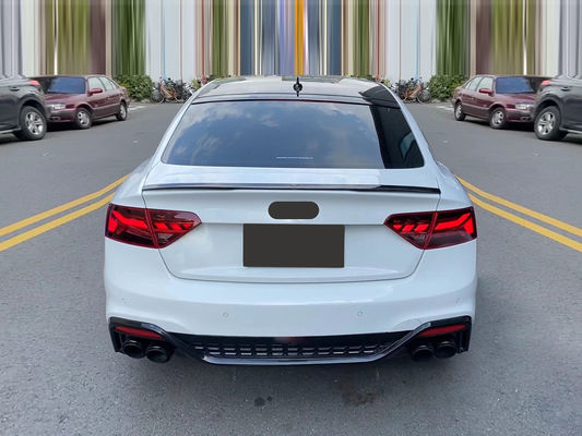 RS5 Body Kits For Audi 2008-2016 A5 Upgrade To 2020+ RS5 Front Car Bumper Car Grill Hood Headlights