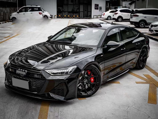 Body Kit For Audi A7 C8 2018-2022 Year Upgrade RS7 Front Bumper Assembly Side Skirts Rear Bumper Rear Diffuser