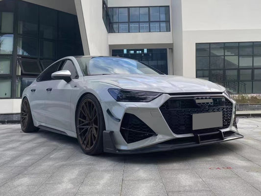 Body Kit For Audi A7 C8 2018-2022 Year Upgrade RS7 Front Bumper Assembly Side Skirts Rear Bumper Rear Diffuser