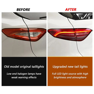 For Maserati Levante 16-20 Taillight Assembly Modified Led Light Drl Brake Flowing Turn Rear Lights Car Lamp Accessories