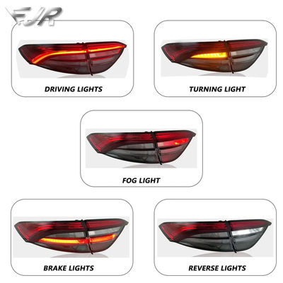 For Maserati Levante 16-20 Taillight Assembly Modified Led Light Drl Brake Flowing Turn Rear Lights Car Lamp Accessories
