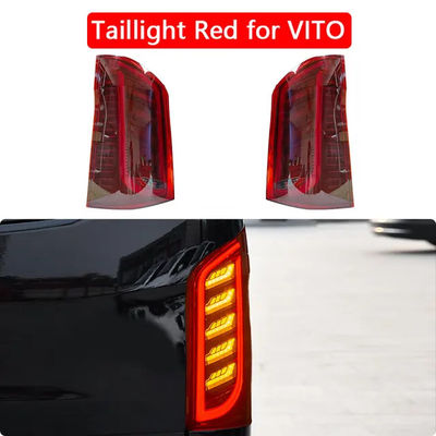 16-21 Taillight Assembly For Mercedes Benz VITO V-Class Retrofit Flow Direction LED Running Lights V260 W447