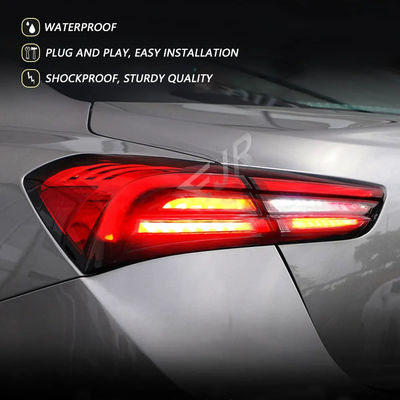 For Maserati Ghibli Led Taillight Assembly 14-20 Retrofit Old To New Rear Tail Light Flowing Turn Brake Car Accessory