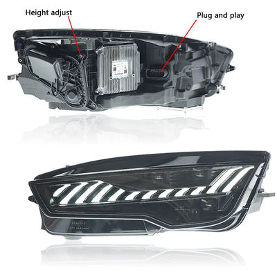 LED Headlight For Audi A7 2011-2018 Modified RS7 Head Front Light Laser Lens Lamp Car Accessories