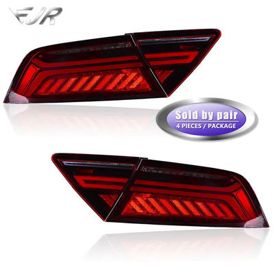 12V Audi A7 Taillight Assemblies Modified With LED Water Steering Rear Tail Lamp A7