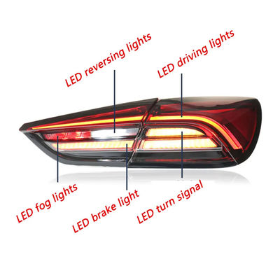 For Maserati Quattroporte 14-20 Led Taillight Upgrade New Trofeo Version Plug And Play Rear Tail Light Turn Brake Drl