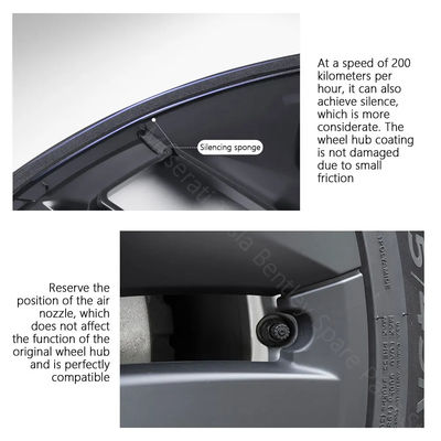 Wheel Hub Cover Cap for Tesla Model 3 Y Modified Protective Cover Decorative Accessories Non-Destructive Installation