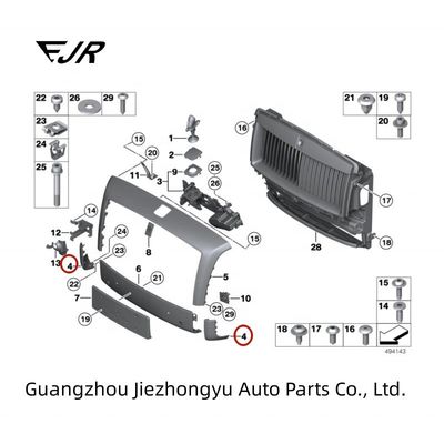 OEM Radiator Grille For Rolls Royce Ghost Series I 2009-2014 51117238231 51117238232