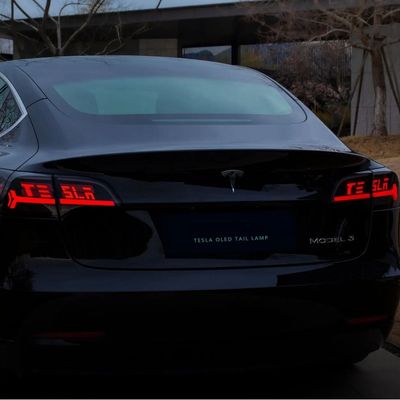 Tesla Model 3/Y Brake Steering Dynamic Model Y Flow Light Scanning Taillights M3/Y Modified Text Display