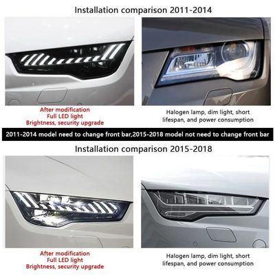 Audi A8 LED Matrix Headlights 2013-2016 2010-2016 2012 2011-2016