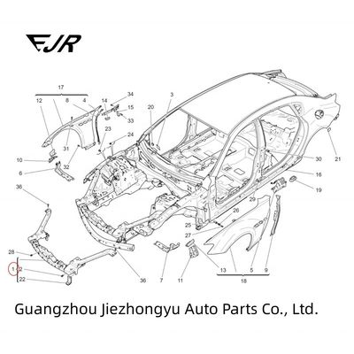 Affordable 673006046 Complete Front Beam For Quattroporte Oem Replacement