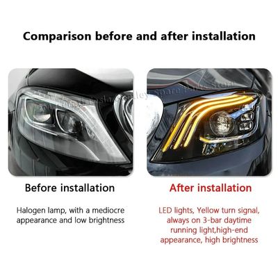 LED Headlights For Mercedes Benz 2014-2017 S-Class W222 Upgrade Your Car Model W222