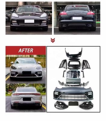 Porsche Paramera 970 To 971 Plastic Bumper Upgrade Kit Led Taillights And Headlights