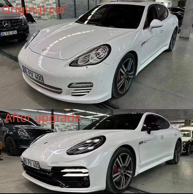 Porsche Paramera 970 To 971 Plastic Bumper Upgrade Kit Led Taillights And Headlights