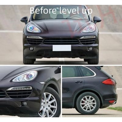 Porsche 958.1 With Turbo 9Y0 Plastic Position Front Bumper Upgrade For Cayenne