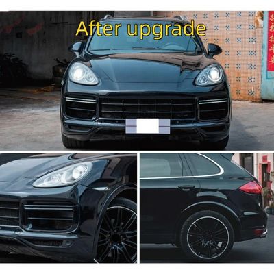Porsche 958.1 With Turbo 9Y0 Plastic Position Front Bumper Upgrade For Cayenne
