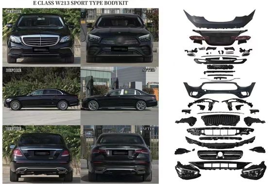 B CLASS Front And Rear Bumper Kits For Benz W213 Upgraded Version