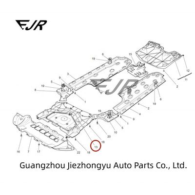 Motor Bottom Guard For Ghibli Quattroporte For Replacement And Repairing Purposes
