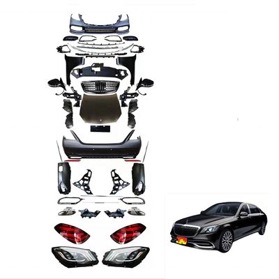 Mercedes Benz S Class W221 W222 With Our Maybach Body Kit And LED Lights