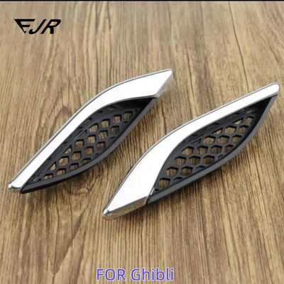 Fender Side Vent Bright Chrome Plated For Ghibli Levante Quattroporte Guaranteed OEM