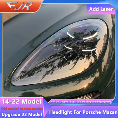 Car LED Headlights For Porsche Macan 2014-2022 Upgrade New 2023 Plug And Play Matrix Led Laser Day Running Lights