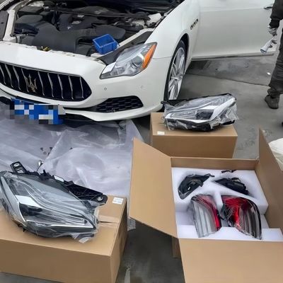 Led Headlights For Maserati Quattroporte 2014-2019 Upgrade 2022 Trofeo Laser Plug And Play