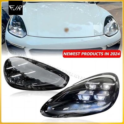 For Porsche Cayenne 2011-2018 LED Matrix Headlights Assembly 958.1 958.2 Upgrade 2024 Front Head Lights Car Lamp Accesso