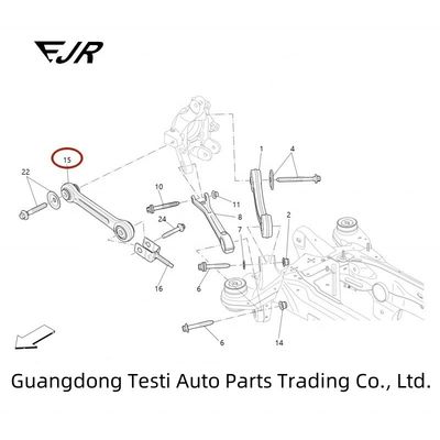 OE NO. 670032017 Rear Polymerization Rod For Levante Car Model