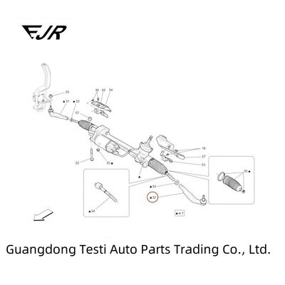 Car Model For Quattroporte Ghibli M156 M157 2017 LH RH OUTER TIE-ROD OEM Standard