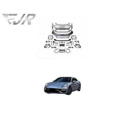 TBS Style Front Bumper And Headlight Body Kit For Porsche Panamera 970.2 Upgraded 2021