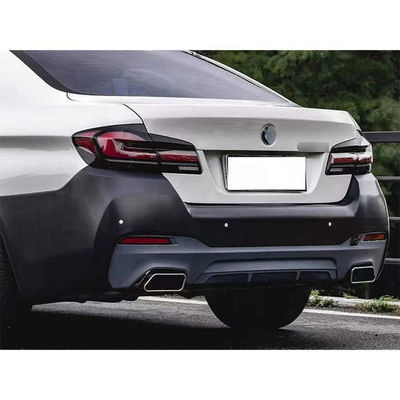 2011-2017 BMW 5 Series Front Bumper Upgraded 2022 M5 With LED Headlights And Taillights