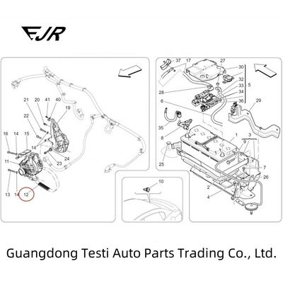 3.0 V6 Alternator Drive Belt For Ghibli Levante Quattroporte OE NO. 286570 Replace/Repair