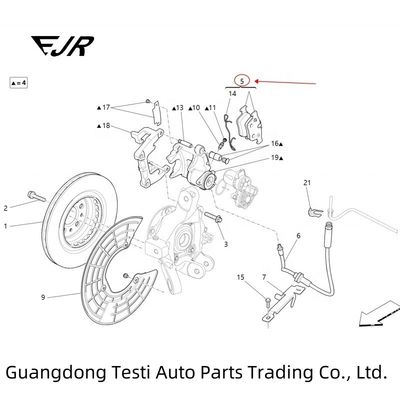 Rear Brake Pads For Levante Ghibli Quattroporte 2017 Ghibli And Quattroporte Compatible