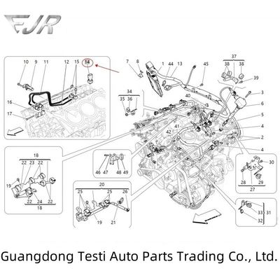 Oil Pressure Sensor For Maserati Ghibli Levante Quattroporte 2017-2019 Car Make 328660