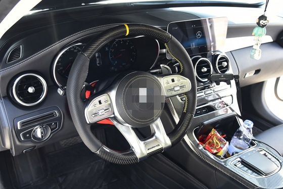 Custom Carbon Fiber Steering Wheel For Mercedes Benz S Class W222 S500 Model Fitment