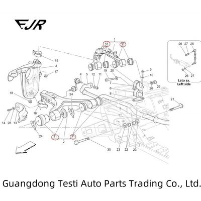 Ready To Ship Front Suspension Bushing Kit For Quattroporte GranCabrio GranTurismo