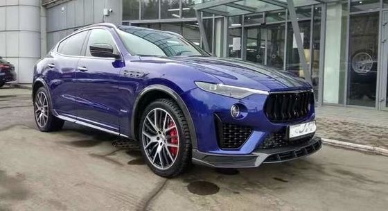 2019- Maserati Levante GTS Trofeo Gransport GTS Front Bumper Lip Carbon Fiber Edition