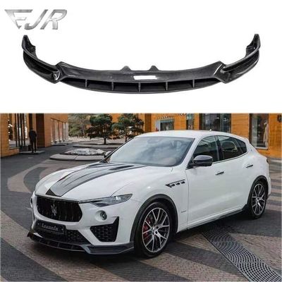 2019- Maserati Levante GTS Trofeo Gransport GTS Front Bumper Lip Carbon Fiber Edition