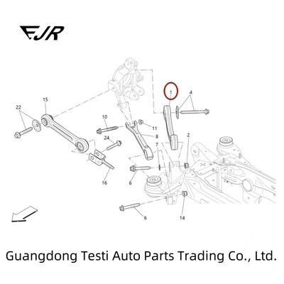 Enhance Your Maserati'S Driving Experience With 670032016 Rear Wheel Hub Tension Bar