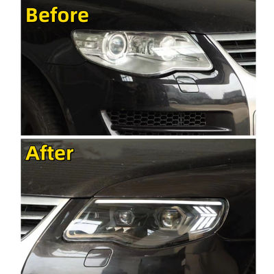 Car Accessories For Vw Touareg Headlight Assembly 2007-2010 Upgrade To New Led Headlight Running Lights Car Light