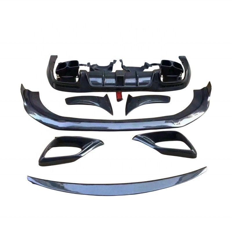 Upgrade Your W222 S63amg With Oe Standard Carbon Fiber Rear Spoiler And Exhaust Pipe