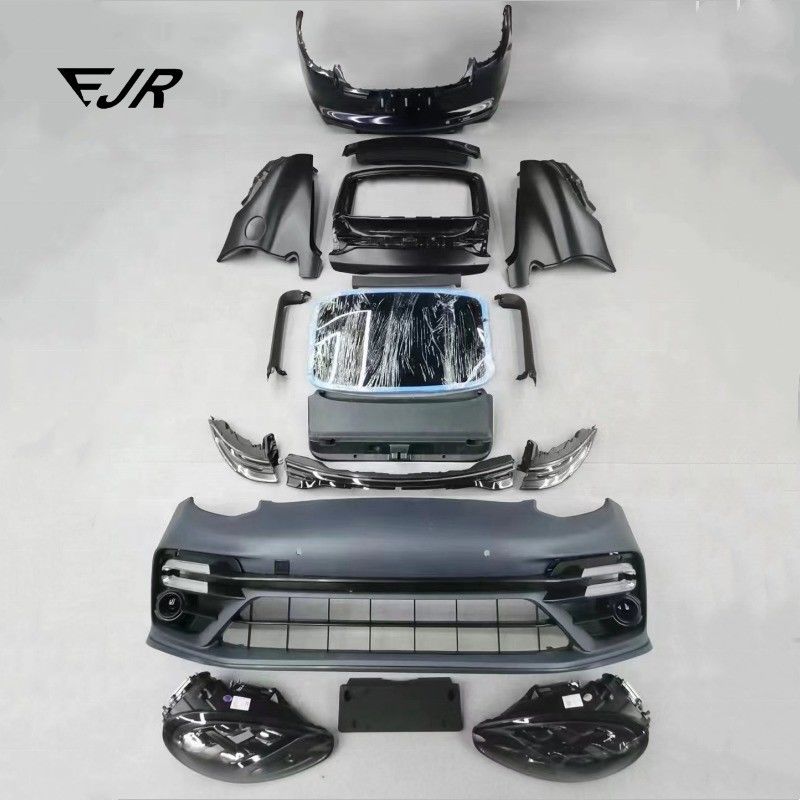 Porsche Paramera 970 To 971 Plastic Bumper Upgrade Kit Led Taillights And Headlights