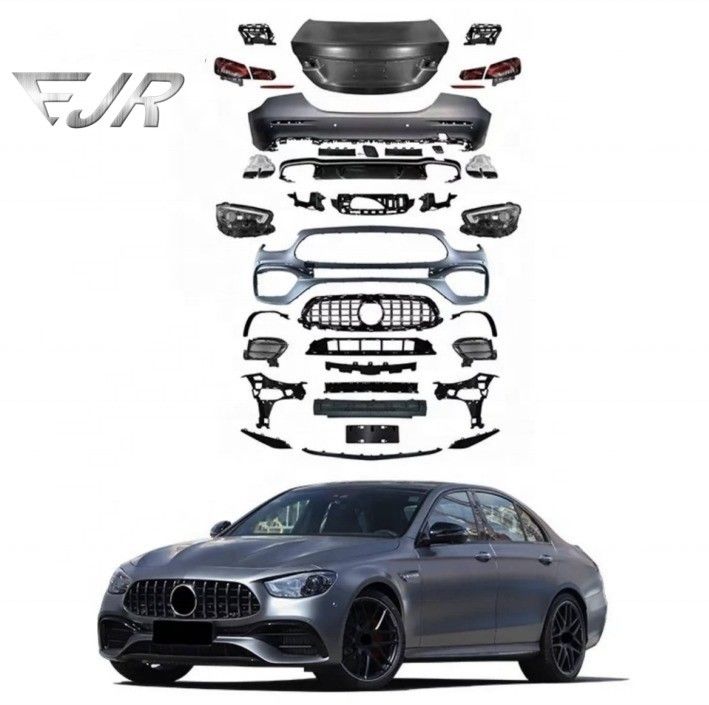 Front Bumper For Mercedes Benz E Class W213 Modified E63s Amg Body Kit 2020 Car Bumpers