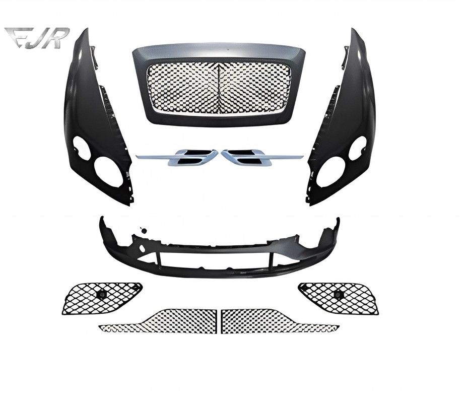 2003-2004 Year Front Bumper Cover Grille For Bentley Continental Gt Sedan 3w3853651b